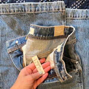 Madewell 11” high rise flare